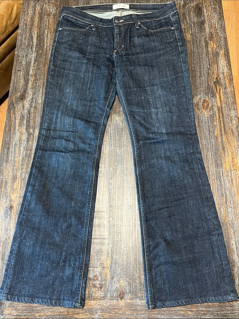 Habitual Dark Blue Wide Leg Denim Jeans